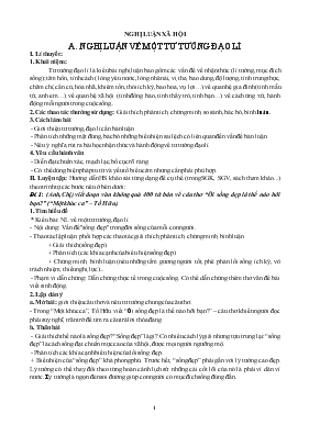 Nghị luận xã hội